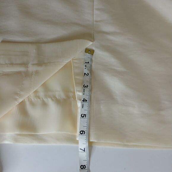 Larry Levine Embroidered Floral Midi Skirt Suit Women's Size 8-Lined-Back Slit - Picture 8 of 14